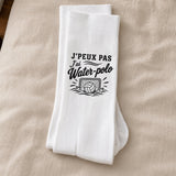 Chaussettes Homme Femme J’peux pas j’ai Water-polo