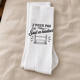 Chaussettes Homme Femme J’peux pas j’ai Saut en hauteur