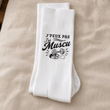 Chaussettes Homme Femme J’peux pas j’ai Muscu