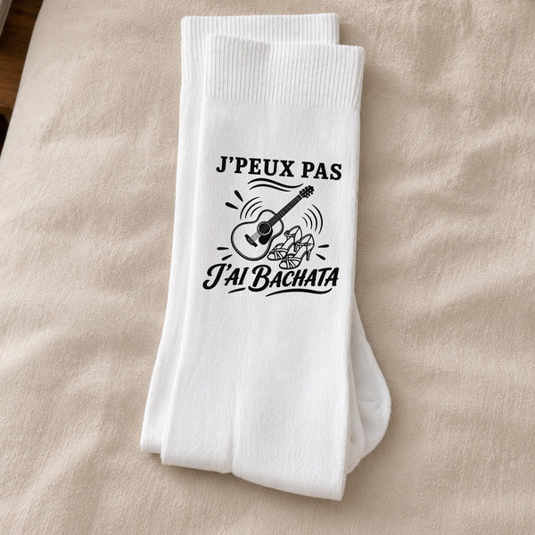 Chaussettes Homme Femme J’peux pas j’ai Bachata