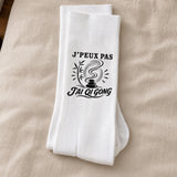 Chaussettes Homme Femme J’peux pas j’ai Qi gong