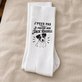Chaussettes Homme Femme J’peux pas je préfère mon Jack Russell