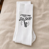 Chaussettes Homme Femme J’peux pas j’ai Saxo