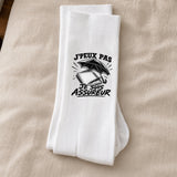 Chaussettes Homme Femme J’peux pas je suis Assureur