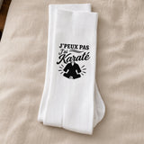 Chaussettes Homme Femme J’peux pas j’ai Karaté