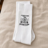 Chaussettes Homme Femme J’peux pas j’ai Point de croix