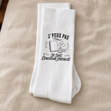 Chaussettes Homme Femme J’peux pas je suis Éducateur spécialisé