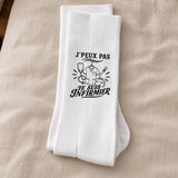 Chaussettes Homme Femme J’peux pas je suis Infirmier