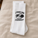 Chaussettes Homme Femme J’peux pas je suis Contrôleur