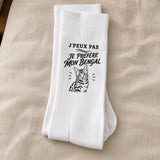 Chaussettes Homme Femme J’peux pas je préfère mon Bengal