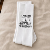Chaussettes Homme Femme J’peux pas je suis Parisien