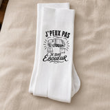 Chaussettes Homme Femme J’peux pas je suis Éboueur