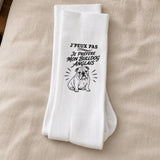 Chaussettes Homme Femme J’peux pas je préfère mon Bulldog Anglais