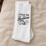 Chaussettes Homme Femme J’peux pas j’ai Barbecue
