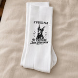 Chaussettes Homme Femme J’peux pas je préfère mon Doberman