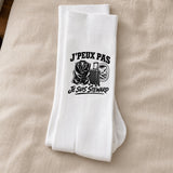 Chaussettes Homme Femme J’peux pas je suis Steward