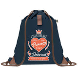 sac a dos femme bleu coton recycle avec pochette cadeau original pour collegue amie prof ou soeur idee cadeau femme noel anniversaire secret santa ou depart a la retraite sac pratique chic et ecoresponsable design breton elegant