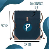 Sac à Dos avec Pochette Avant Bleu Marine La chorale c'est ma thérapie