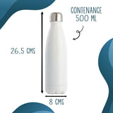 Gourde Isotherme J’peux pas j’ai couture J'peux pas minimaliste
