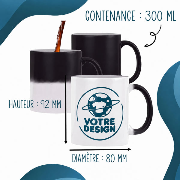 Mug Magique J’peux pas j’ai Badminton