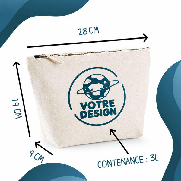 Trousse beige - Planetee
