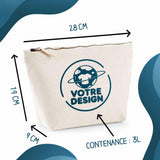 Trousse beige - Planetee