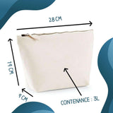 Trousse Beige J’peux pas j’ai couture J'peux pas minimaliste