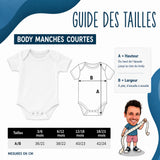 Body Bébé J’peux pas j’ai couture J'peux pas minimaliste