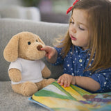 Doudou Peluche Chien J’peux pas j’ai planche à voile J'peux pas minimaliste