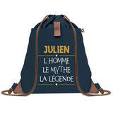 sac a dos homme bleu coton recycle avec pochette idee cadeau utile pour collegue papa ou ami cadeau homme noel anniversaire secret santa ou depart a la retraite sac durable pratique et robuste design sobre et elegant