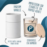 Bougie Parfumée Vanille J’peux pas j’ai couture J'peux pas minimaliste