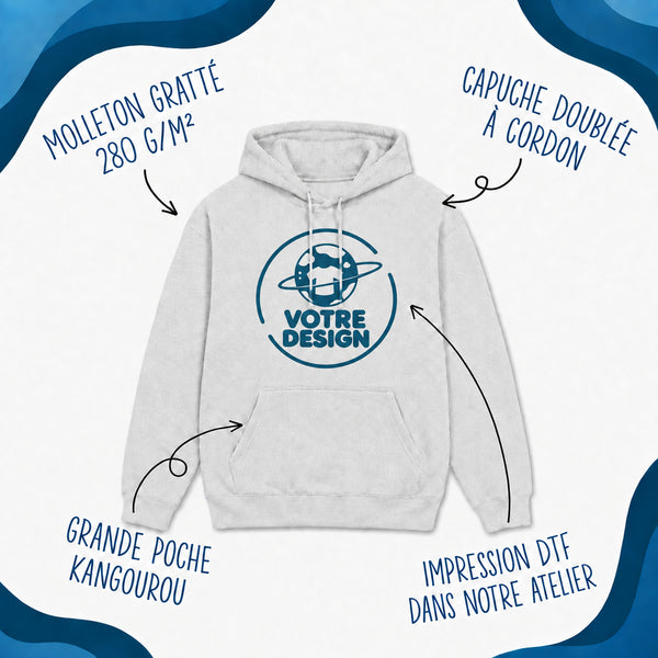 Sweat à capuche - Planetee