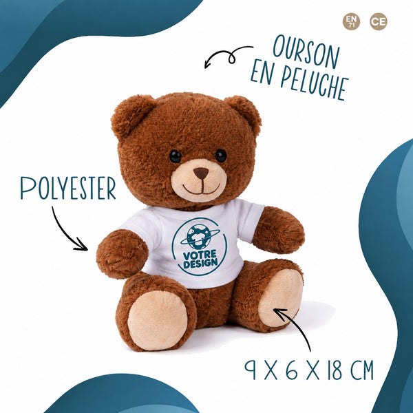 Doudou Peluche Ours - Planetee