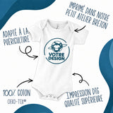 Body bébé manches courtes - Planetee