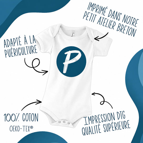 Body Bébé J’peux pas j’ai planche à voile J'peux pas minimaliste