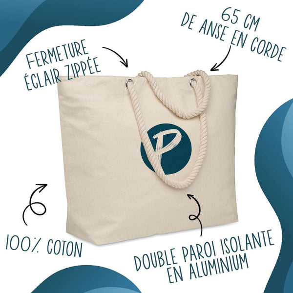 Sac Isotherme J’peux pas j’ai planche à voile J'peux pas minimaliste