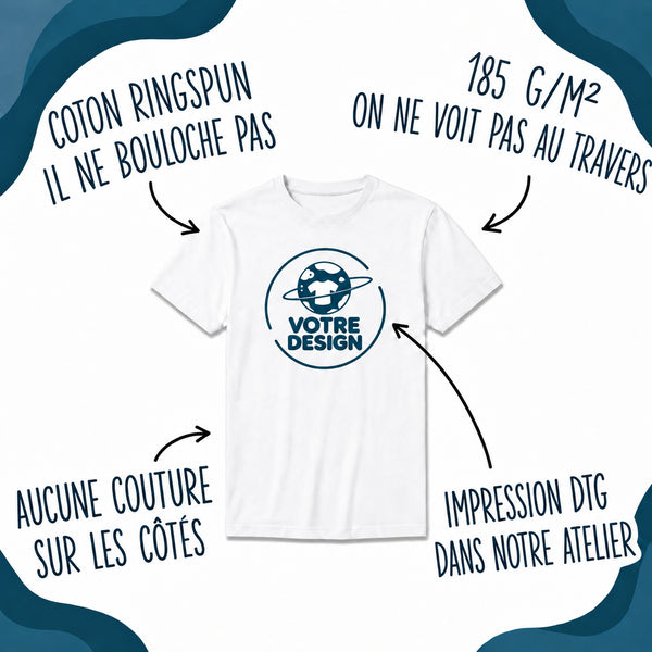 T-shirt Homme - Planetee