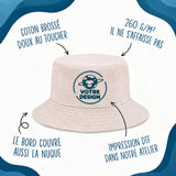 Bob Premium Beige Être prof de maths c'est la vie