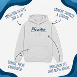 Sweat à Capuche J’peux pas j’ai couture J'peux pas minimaliste