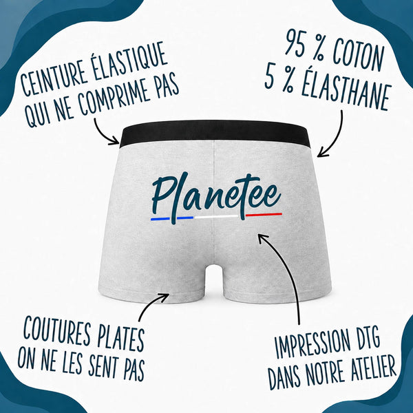Boxer Homme J’peux pas j’ai planche à voile J'peux pas minimaliste