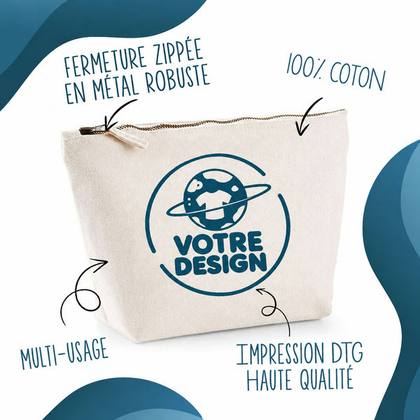 Trousse beige - Planetee