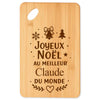 Planche à découper cadeau Noël famille amis papa maman mamie papi, idée cadeau apéro et cuisine, Secret Santa