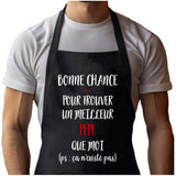 Cadeau Cuisinier cuisinière mère maman papa père mamie papi Vêtement Blouse de protection Barbecue Jardinage Tablier de Travail Tâches ménagères 