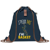 sac a dos bleu coton recycle avec pochette idee cadeau originale pour collegue ami prof ou membre de la famille cadeau mixte noel anniversaire secret santa ou depart au travail sac leger pratique et ecologique design breton moderne
