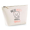 Trousse pochette de rangement maquillage Fête des Mères Mamie Famille Idée Cadeau anniversaire Noël Travail Boulot Métier Départ Retraite Collègue Femme