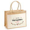 Sac Fête des Mères Mamie MAman Soeur Femme Famille Idée Cadeau anniversaire Noël Travail Boulot Métier Départ Retraite Collègue Femme cabas shopping plage