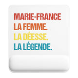 Tapis de souris ergonomique avec repose-poignet, accessoire bureau pour femme et homme, fête des pères, cadeau pas cher, idée cadeau fête des mères, secret santa, départ à la retraite, télétravail et gaming