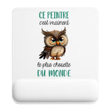 Tapis de souris ergonomique avec repose-poignet, accessoire bureau pour femme et homme, fête des pères, cadeau pas cher, idée cadeau fête des mères, secret santa, départ à la retraite, télétravail et gaming