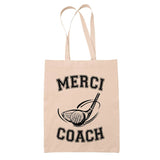 Noël cadeau de départ à la retraite cadeau de fin d'année scolaire idée cadeau cadeau de remerciement anniversaire coach sport sac cabas totebag sac jute