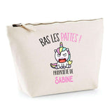 Trousse pochette de rangement maquillage Fête des Mères Mamie Famille Idée Cadeau anniversaire Noël Travail Boulot Métier Départ Retraite Collègue Femme